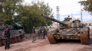 قوات تابعة للحكومة السورية في حلب